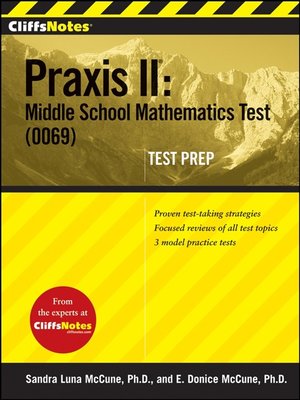 cover image of CliffsNotes Praxis II